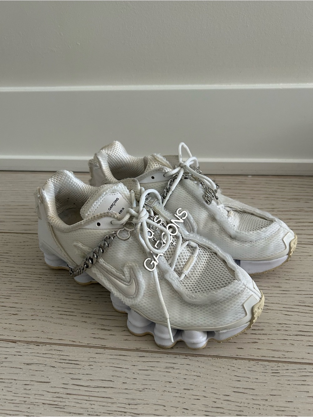 Comme des Garçons x Nike Shox Ss19 Chain Sneakers Size 8 (39)
